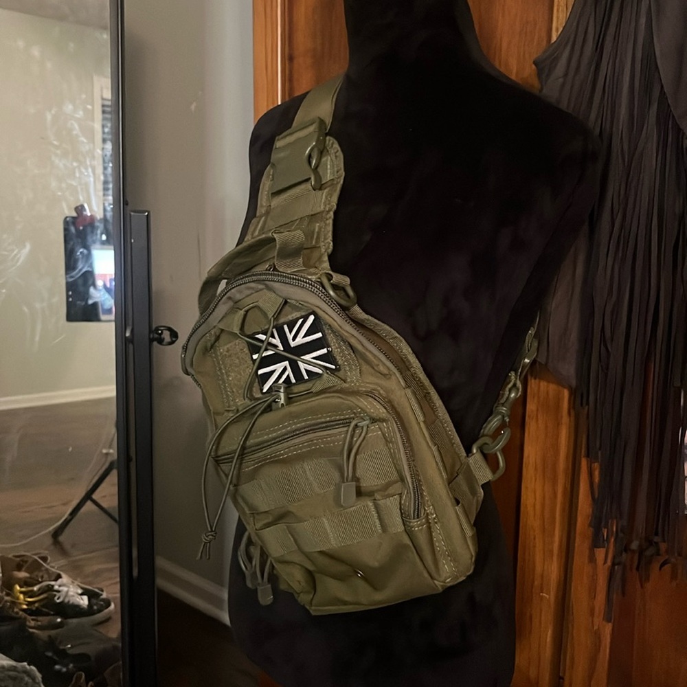 MILITARY STYLE  CROSSBODY BAG